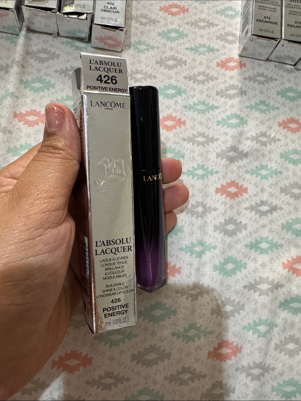Lancôme L'Absolu Lacquer 426 Positive Energy - Purple Ombre Tube